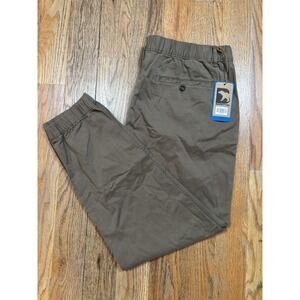 Bear Bottom NWT Jogger Pant Athleisure Casual Men Size XXL Brown Stretch